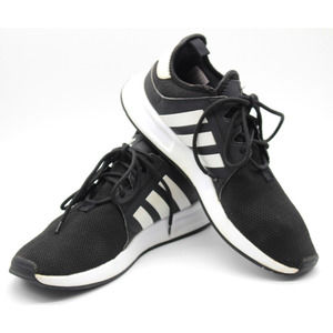 Adidas Mens X PLR CQ2405 Black Running Shoes Sneakers Size 8.5 US EUC